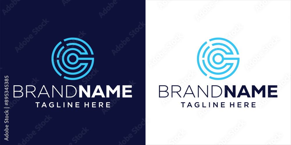 Creative CG Cyber Letter Logo Design, Design Inspiration, Illustration, Vector Creative CG Cyber Letter Logo Design, Design Inspiration, Illustration, Vector