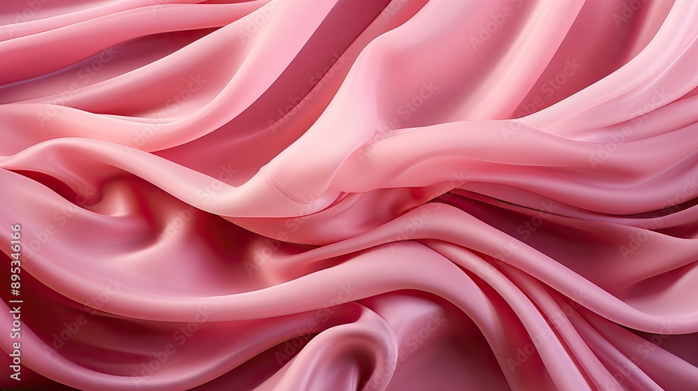 Obraz premium pink silk background