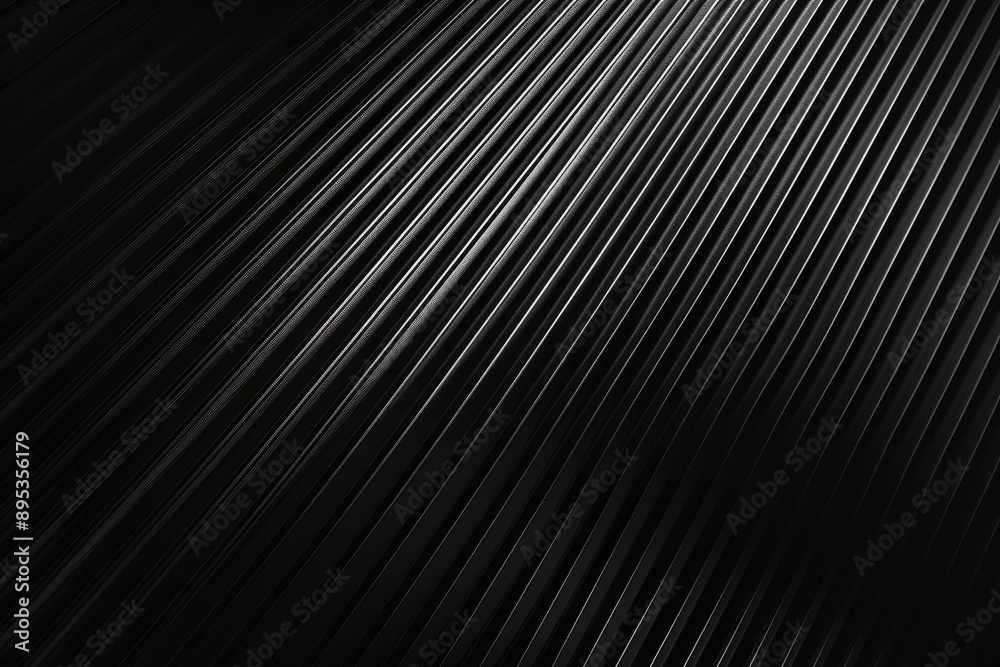 Obraz premium Black mesh background. Striped wallpaper template