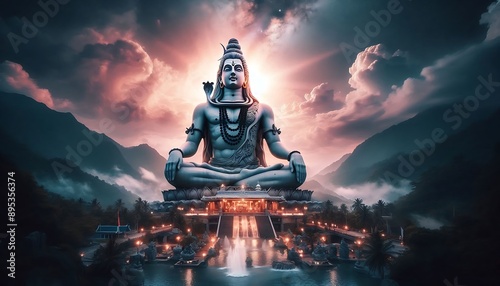 Lord Shiva in a Dhyana Mudra
