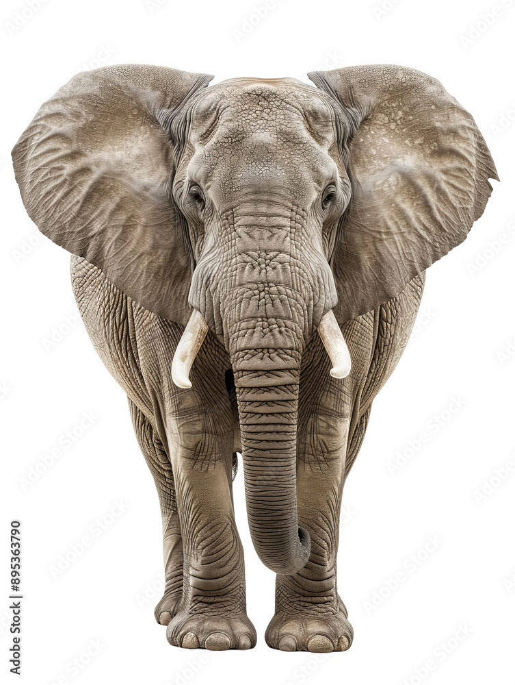 Fototapeta premium elephant isolated on transparent