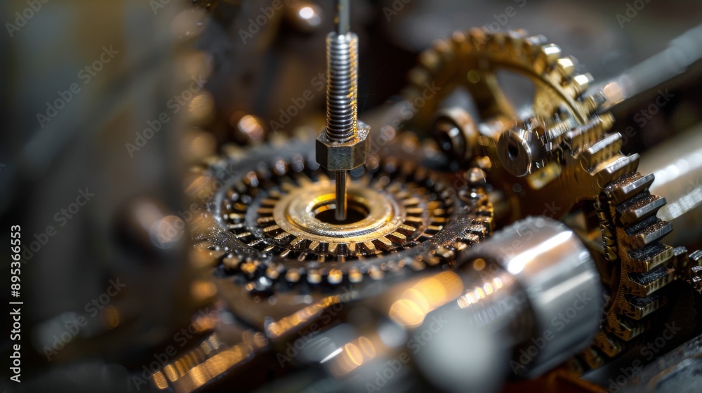 Each gear turned with purpose, transmitting power from one component to another Each gear turned with purpose, transmitting power from one component to another