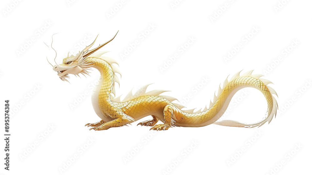 Obraz premium Chang Dlier isolated on white background.