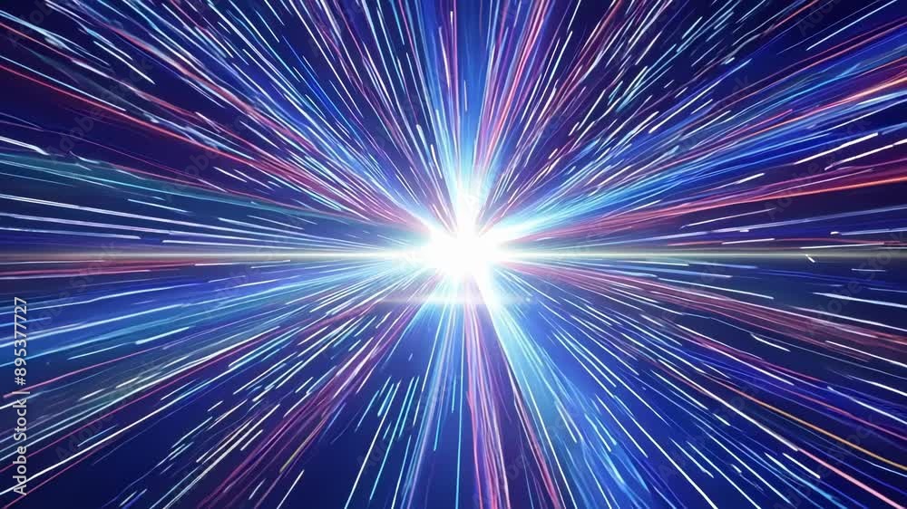 Lines of radiant energy converging and diverging in a mesmerizing pattern. Lines of radiant energy converging and diverging in a mesmerizing pattern.