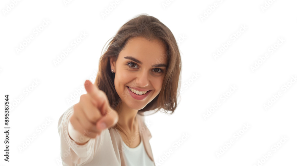Woman and man smiling and pointing at copy space on side,PNG,transparent background,clipart. Woman and man smiling and pointing at copy space on side,PNG,transparent background,clipart.
