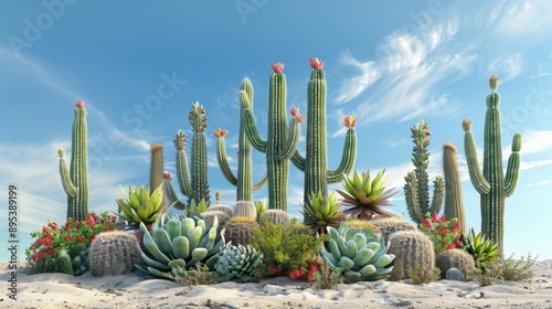 Wallpaper Mural Cactus Collection in Desert Setting

 Torontodigital.ca