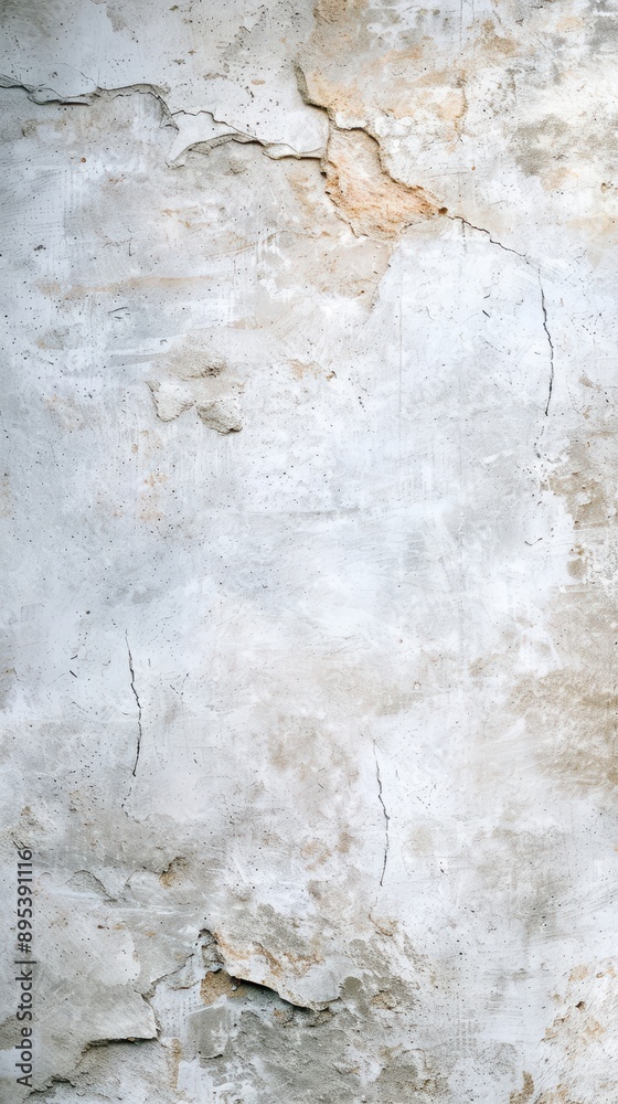 Obraz premium A wall with a lot of cracks and holes