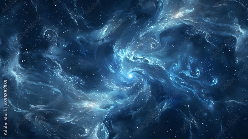 Abstract Galaxy: A cosmic abstract background with swirling galaxies and stars in deep space.
Abstract Galaxy: A cosmic abstract background with swirling galaxies and stars in deep space.