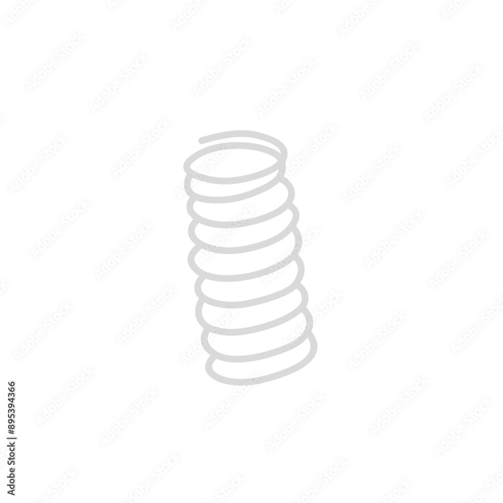 spring coil vector element spring coil vector element