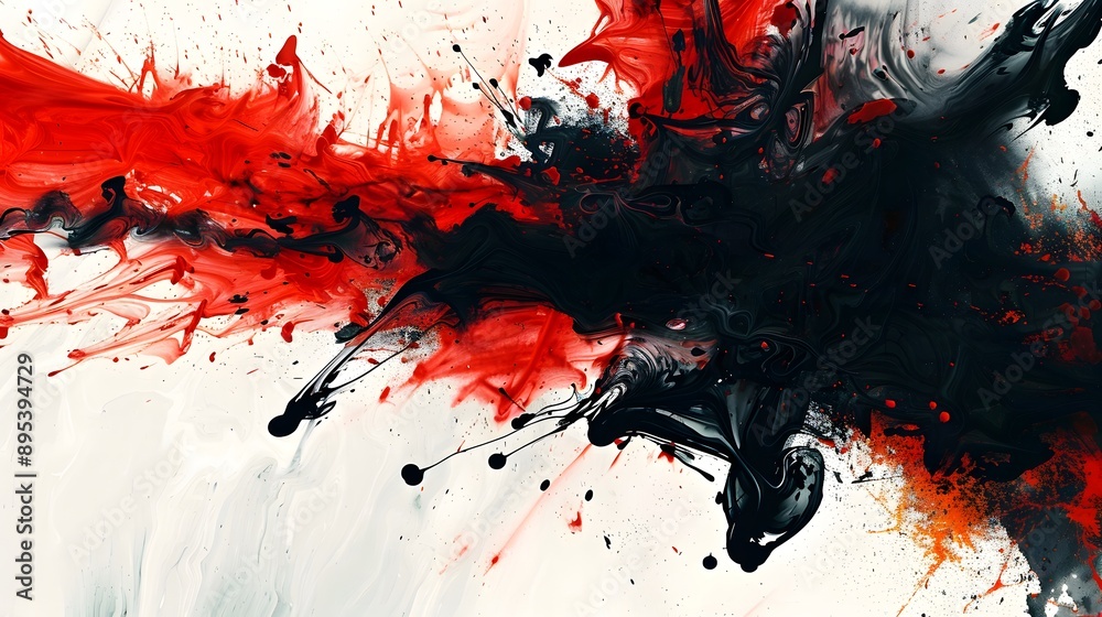 Abstract Ink Splashes: A dynamic abstract background with bold ink splashes and high contrast.
Abstract Ink Splashes: A dynamic abstract background with bold ink splashes and high contrast.