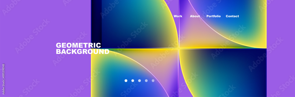 Circle triangle geometric web site page template. Vector Illustration For Wallpaper, Banner, Background, Card, Book Illustration, landing page Circle triangle geometric web site page template. Vector Illustration For Wallpaper, Banner, Background, Card, Book Illustration, landing page