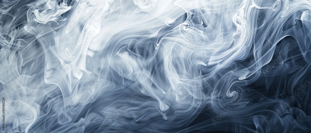 Panoramic close-up, high detail scan of swirling fog texture, Generative AI Panoramic close-up, high detail scan of swirling fog texture, Generative AI