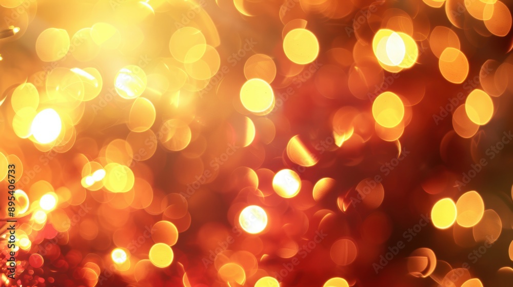 A vibrant and warm golden bokeh background, perfect for festive and celebratory occasions. A vibrant and warm golden bokeh background, perfect for festive and celebratory occasions.