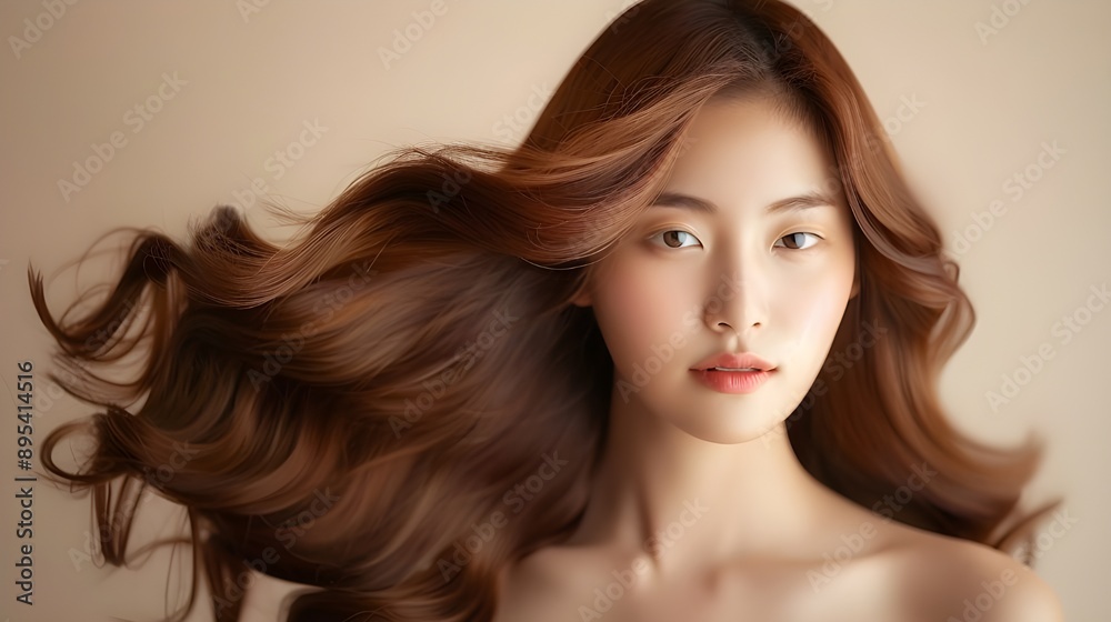 Naklejka premium portrait of a woman