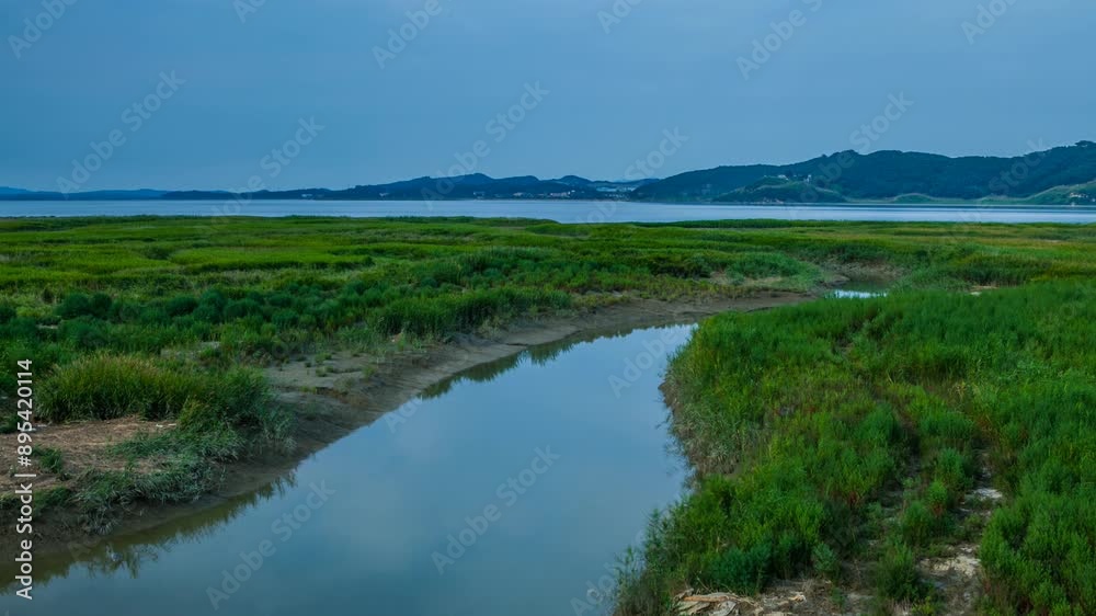 Beautiful natural background in Korea Beautiful natural background in Korea