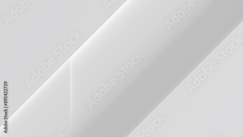 Minimalist and Professional 3D Design in Light Grey Tones