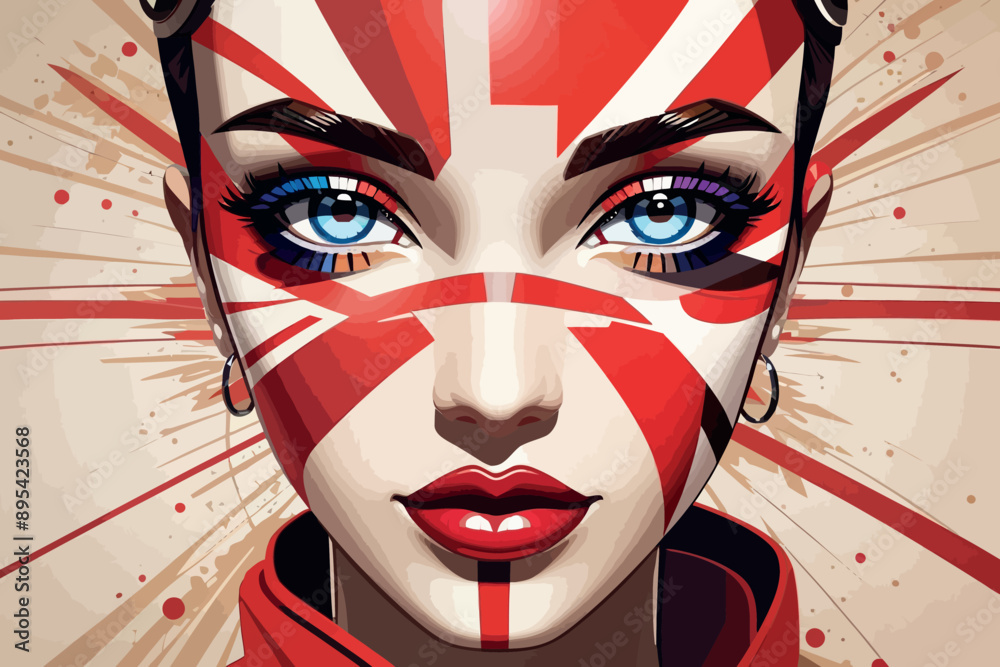 england Makeup Eyes Clean Background england Makeup Eyes Clean Background
