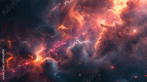 cosmic dust wallpaper © pixelwallpaper