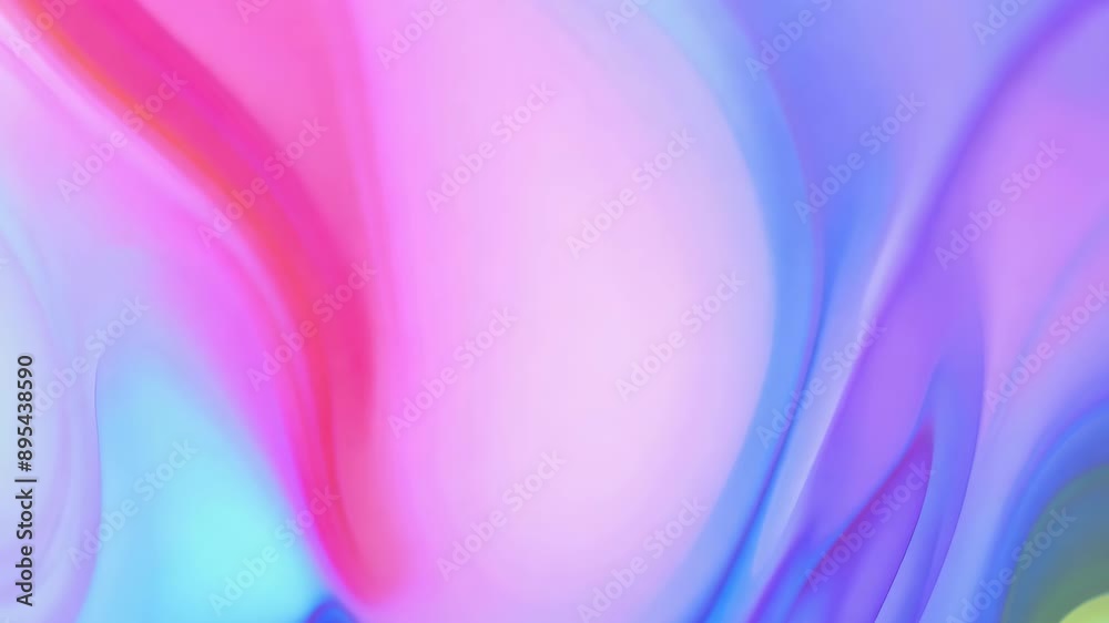 Fluid Harmony: Abstract Chromatic Gradient Fluid Harmony: Abstract Chromatic Gradient