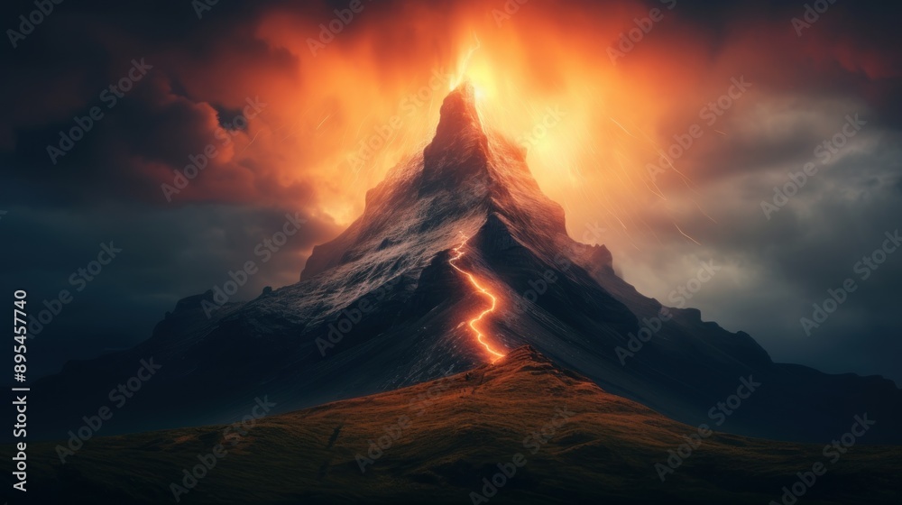 Fiery Mountain Peak Fiery Mountain Peak