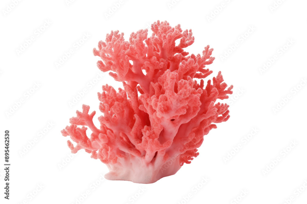 Coral Reef Fragment isolated on transparent background Coral Reef Fragment isolated on transparent background