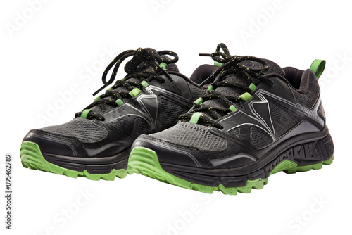 Stylish Cross Training Shoes isolated on transparent background photo