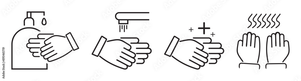 Hygiene Line Editable Icons set. Hygiene icons Pixel perfect. Hygiene Line Editable Icons set. Hygiene icons Pixel perfect.