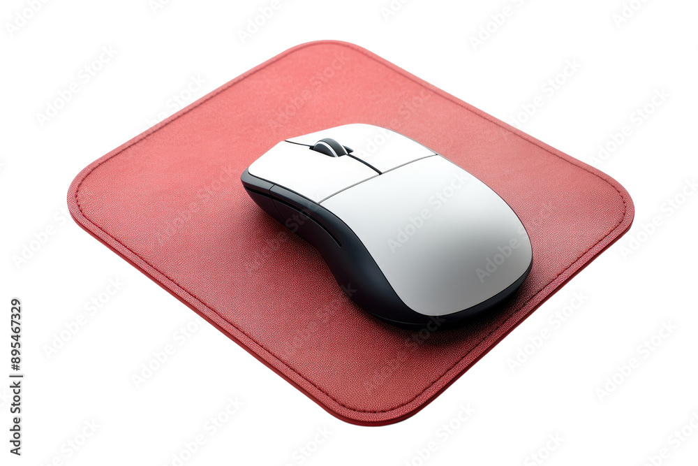 Modern Mouse Pad with Gel Cushion isolated on transparent background Modern Mouse Pad with Gel Cushion isolated on transparent background