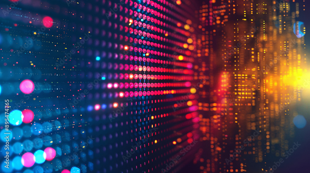 Modern abstract background with a gradient of colorful digital pixels, reflecting a sleek and technological theme Modern abstract background with a gradient of colorful digital pixels, reflecting a sleek and technological theme