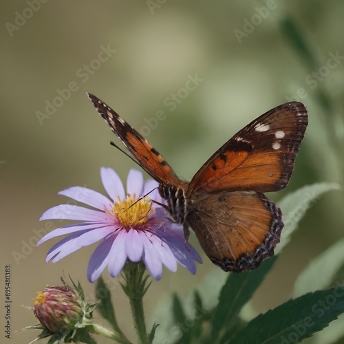 butterfly on flower