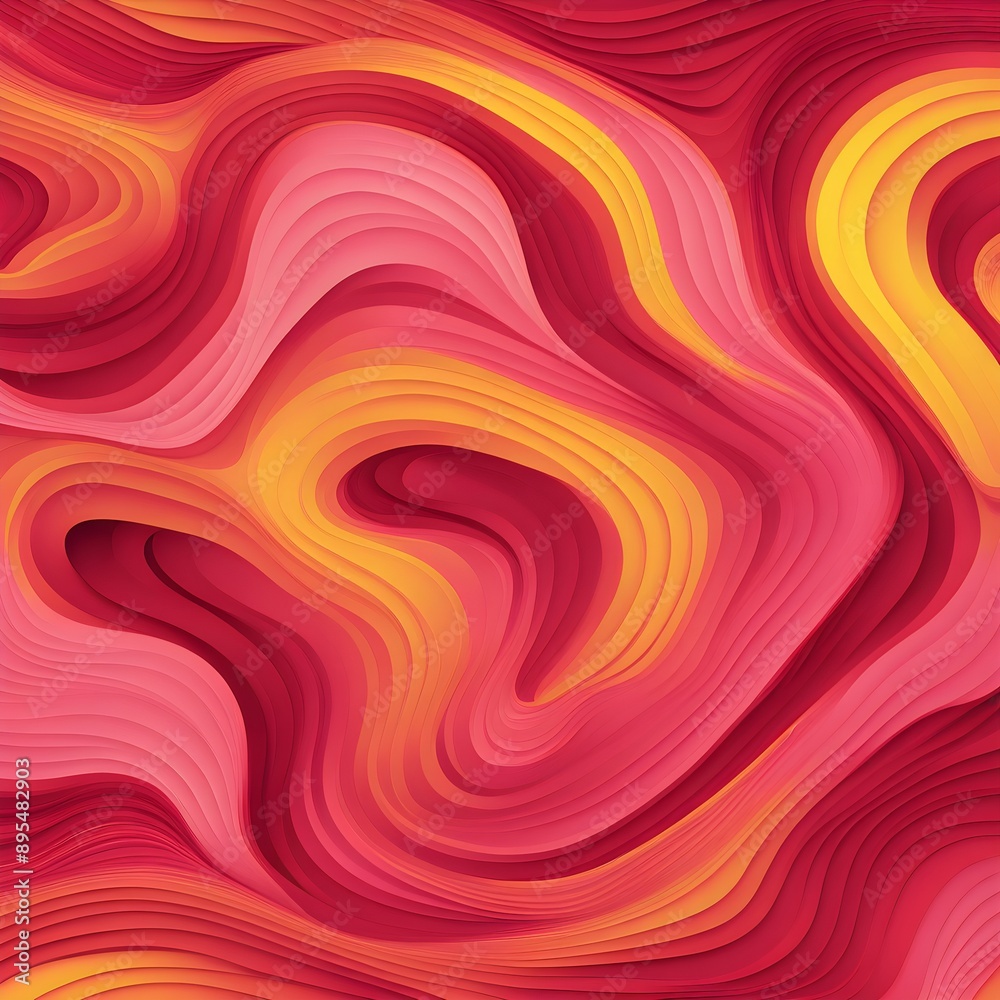 seamless abstract pattern of vector fluid curved lines creating a dynamic ripple effect in vibrant colors seamless abstract pattern of vector fluid curved lines creating a dynamic ripple effect in vibrant colors
