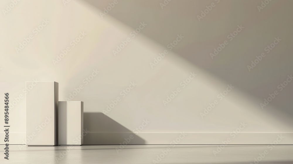 Rectangleshaped merchandise exhibition, minimal style, 3D render, contemporary design, side angle, crisp studio lighting, high detail Rectangleshaped merchandise exhibition, minimal style, 3D render, contemporary design, side angle, crisp studio lighting, high detail