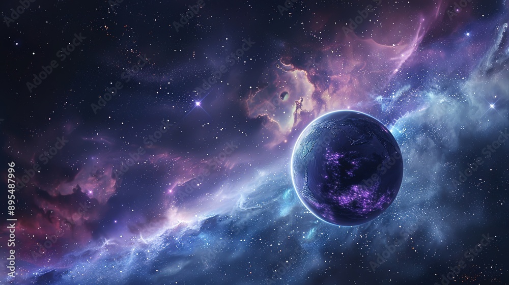 Obraz premium exoplanet wallpaper