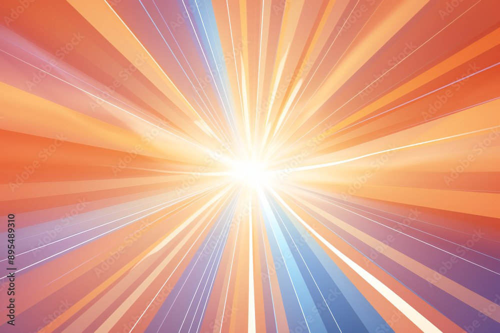Obraz premium Abstract Rays Background background illustration