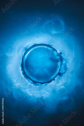 carbon dioxide, CO2, frozen, vapor