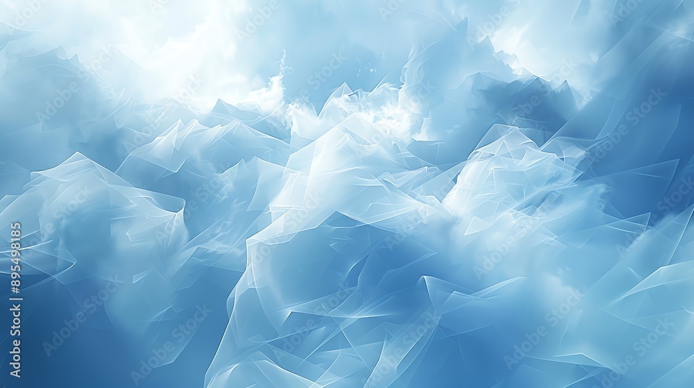 Obraz premium Abstract Blue Sky Texture.