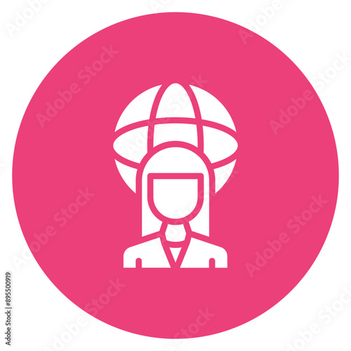 Incumbent icon vector image. Can be used for Politics.