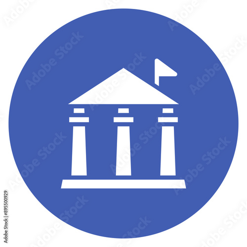 Inside The Beltway icon vector image. Can be used for Politics.