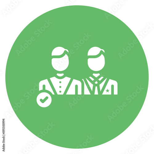 Nomination icon vector image. Can be used for Politics.