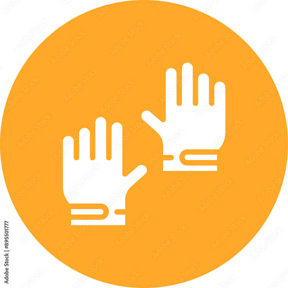Goalkeeper Glove icon vector image. Can be used for Sport Equipment. Goalkeeper Glove icon vector image. Can be used for Sport Equipment.