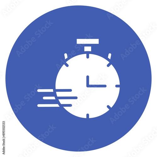 Deadline icon vector image. Can be used for Project Assesment.