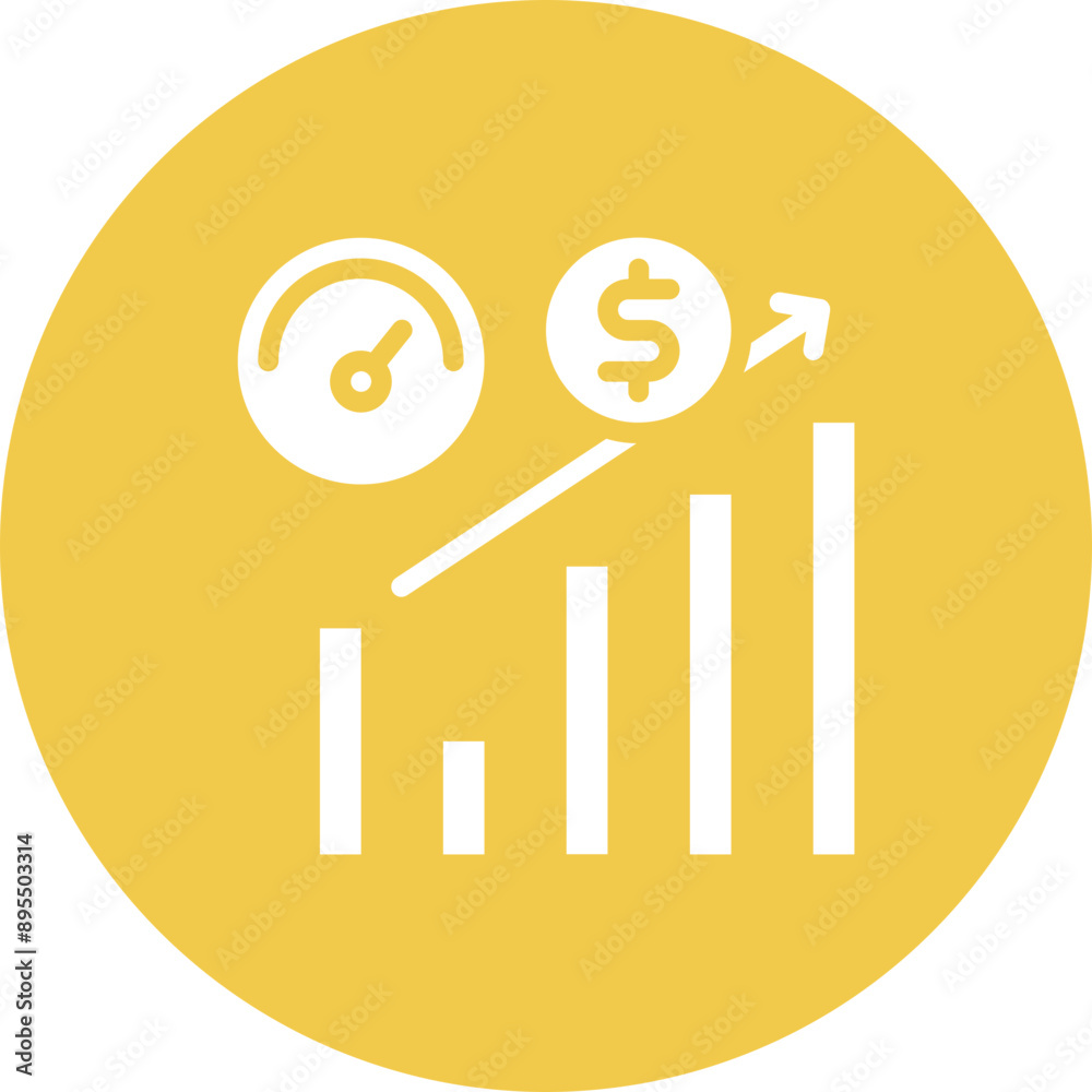 Sales Performance icon vector image. Can be used for Business Performance. Sales Performance icon vector image. Can be used for Business Performance.