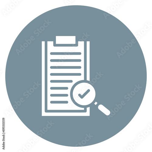 Evaluation icon vector image. Can be used for Action Plan.