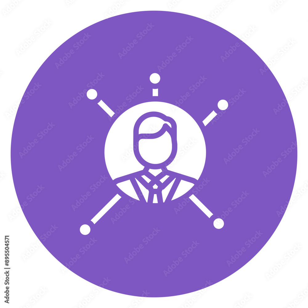 Professional Network icon vector image. Can be used for Freelancer. Professional Network icon vector image. Can be used for Freelancer.