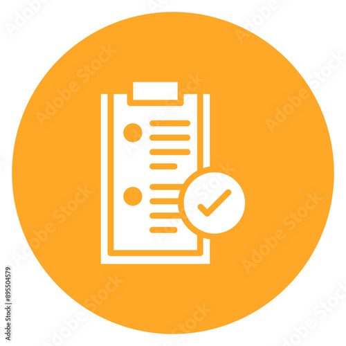 Task Completion icon vector image. Can be used for Freelancer.