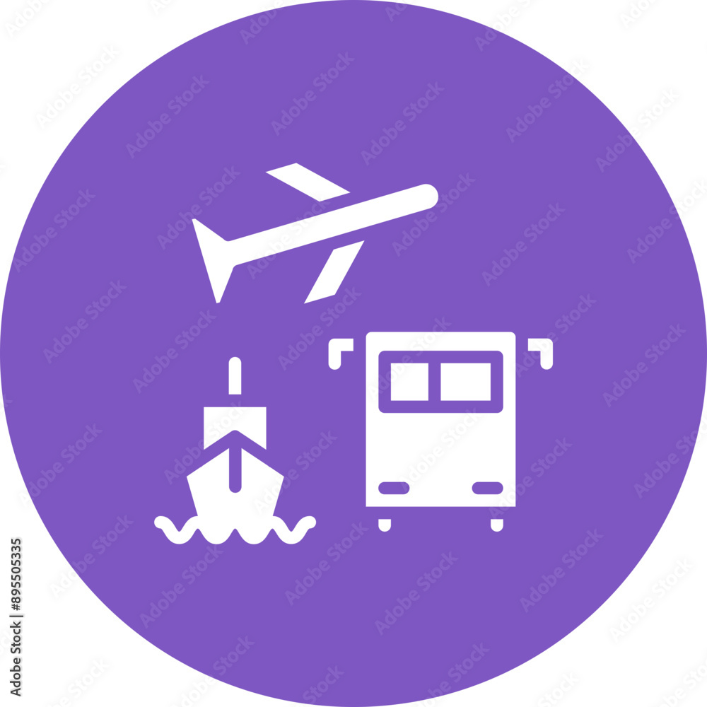 Transportation icon vector image. Can be used for Manufacturing and Distribution. Transportation icon vector image. Can be used for Manufacturing and Distribution.