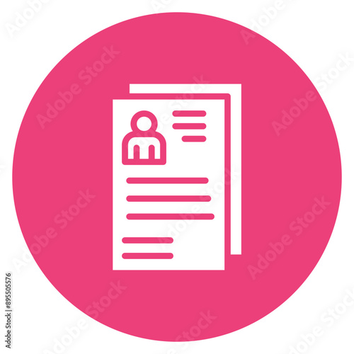 Projects icon vector image. Can be used for Curriculum Vitae.