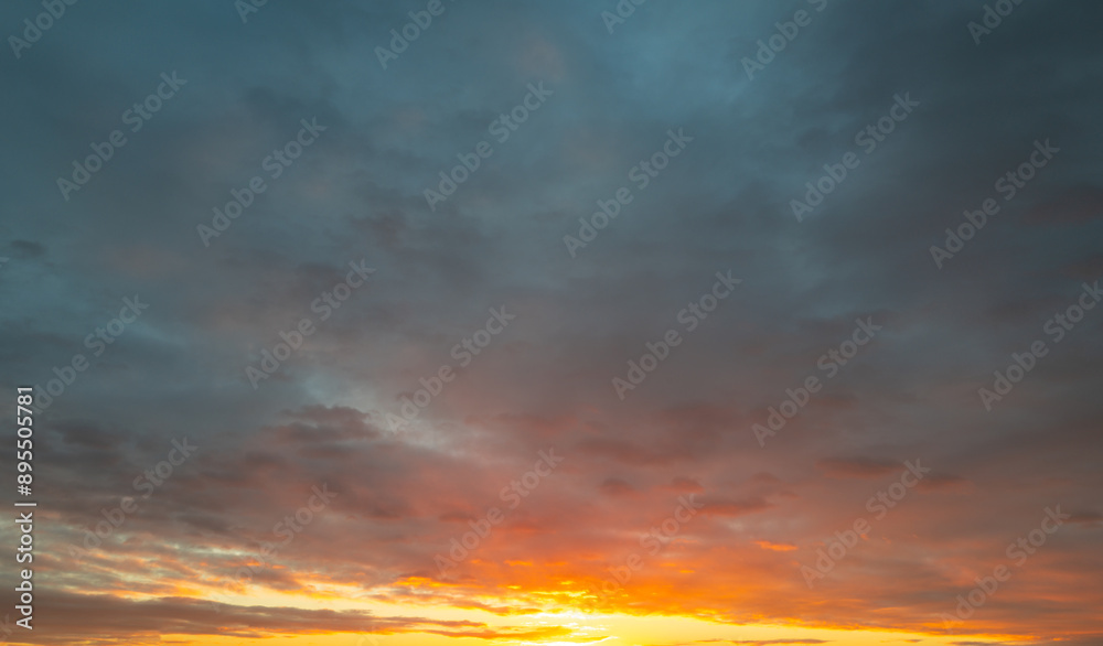 Panoramic sunrise or sunset sky with clouds. Sunset Sky on Twilight in the Evening with Sunset. Cloud Nature Sky Backgrounds. Sky Sunrise, Dusk clouds. Panoramic sunrise or sunset sky with clouds. Sunset Sky on Twilight in the Evening with Sunset. Cloud Nature Sky Backgrounds. Sky Sunrise, Dusk clouds.