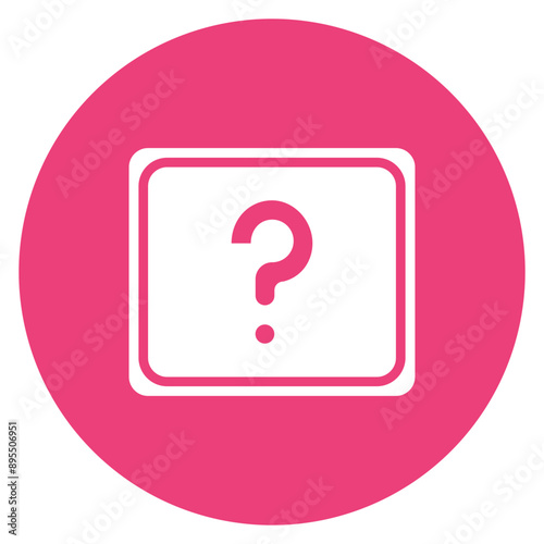 Mystery icon vector image. Can be used for Movie Genres.