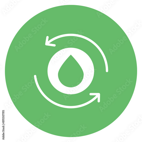 Environmental Compliance icon vector image. Can be used for Water Treatment.